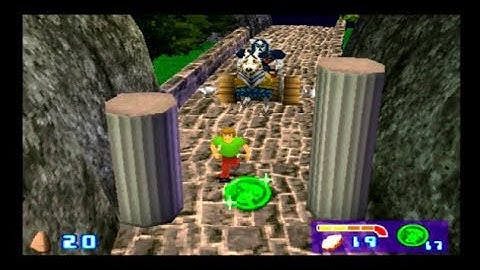 Scooby-Doo! And The Cyber Chase PS1 Playthrough Part 2