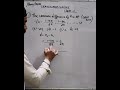 The common difference of A.P. 1/2x,1-4x/2x, 1-8x/2x,.......is “A.P. Common Difference Trick” #shorts