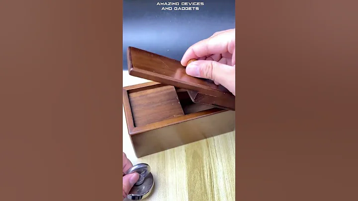 🗃 Wooden Box With Secret Magnetic Lock ⚙️ Gadgets