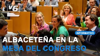 La popular Carmen Navarro, en la Mesa del Congreso de los Diputados