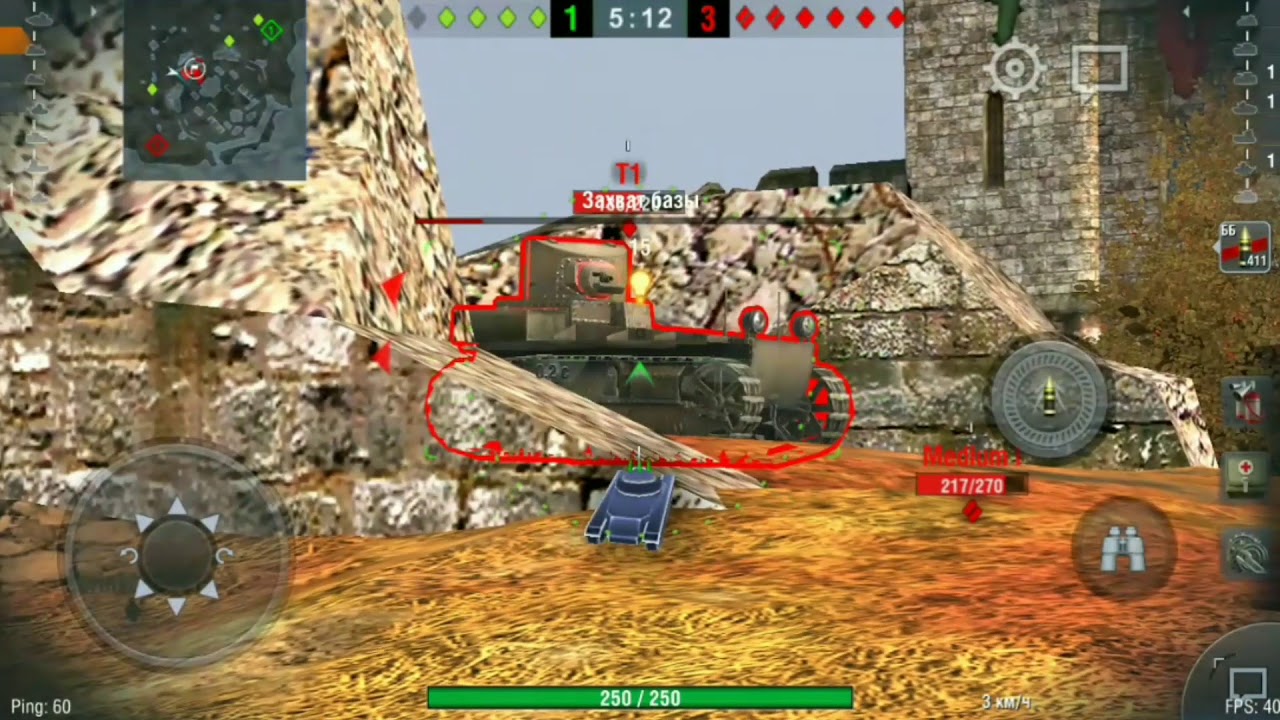 [Wot Blitz] Играем на L.Tr. Вот что с этого получилось)