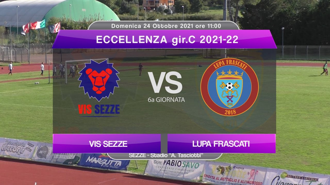 Calcio: Vis Sezze vs Lupa Frascati - highlights