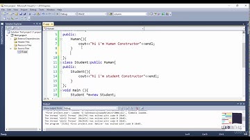 49   Order of Execution of Constructors and Destructors in Inheritance