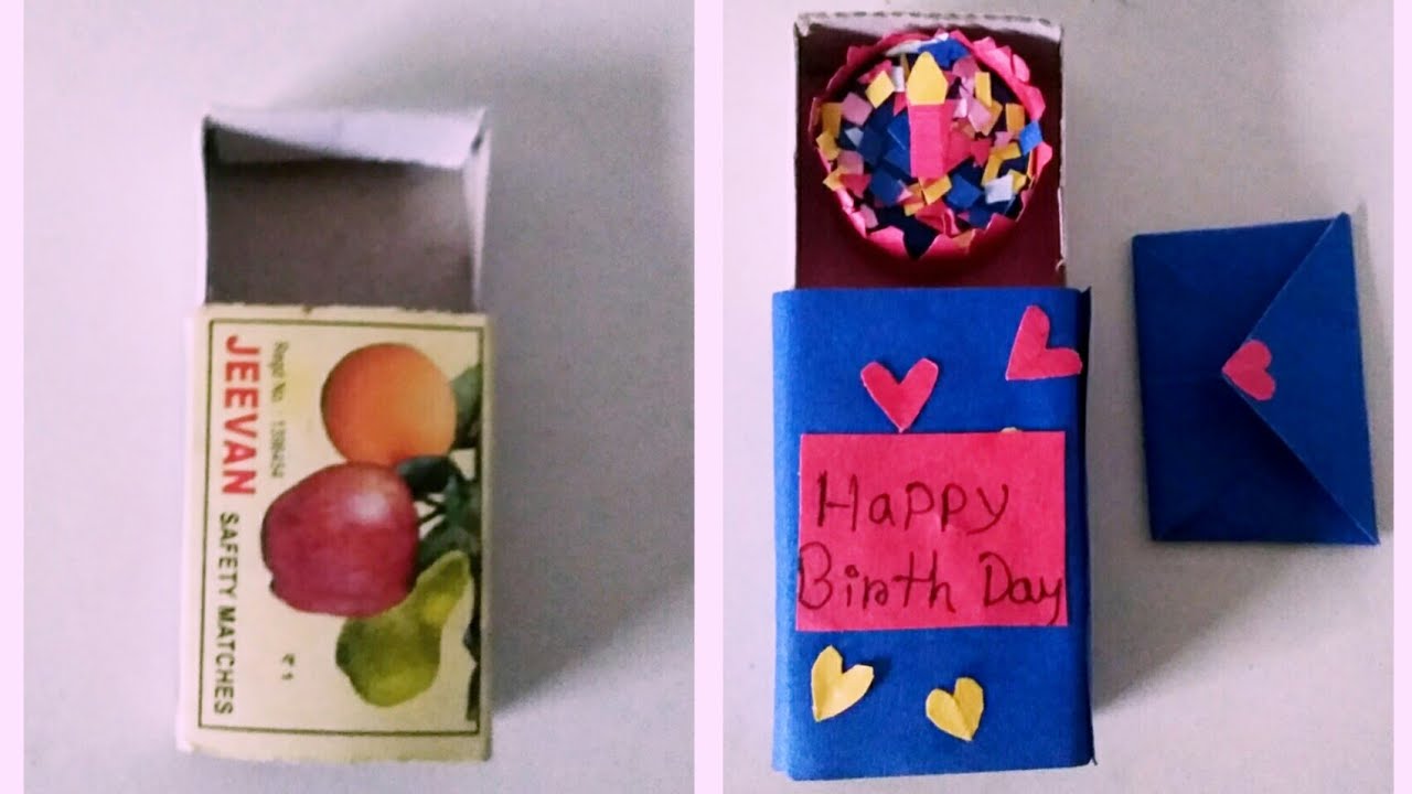 How To Make A Cute Birthday Gift At Home Easy Birthday Gift Making