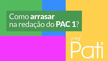Como estudar para o PAC?