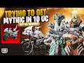 10 UC Lucky ! 1St Mythic Bike | New Ultimate Outfit Spin |Spectral Spree |PUBGM