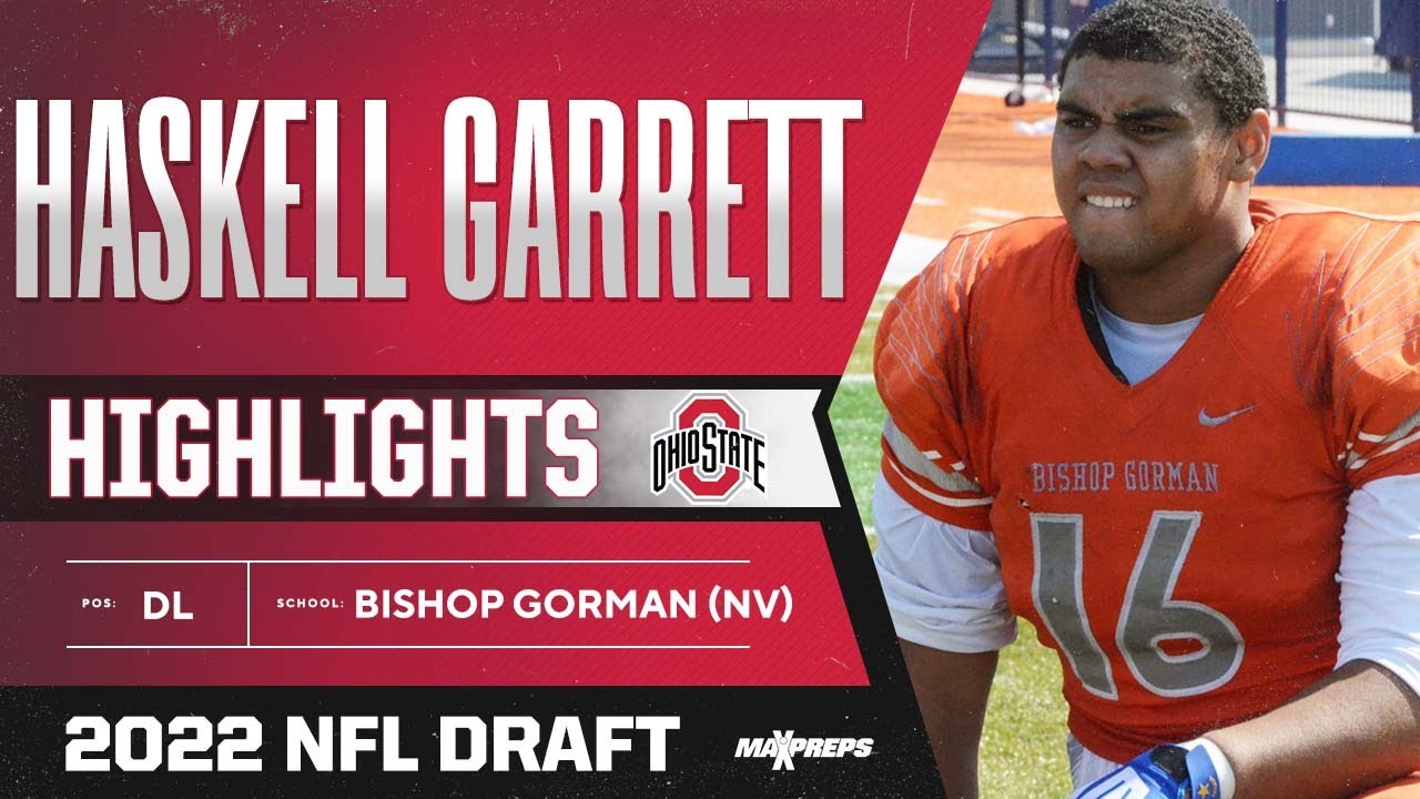 haskell garrett nfl draft