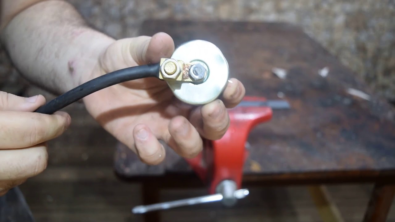 GARRA NEGATIVA feita com IMÃ de ALTO FALANTE