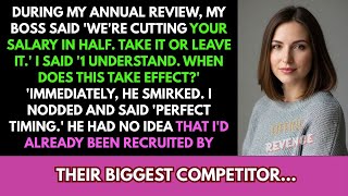 Celebrity Boss Cut My Salary in Half During Review — Didn't Know I Was Already Planning My Exit Net Worth