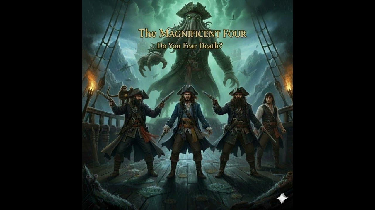 Pirate western rap: ​The Magnificent Four