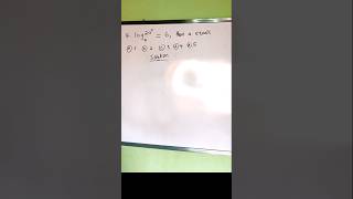 Tricky Logarithmic equation #maths #education #logarithmic