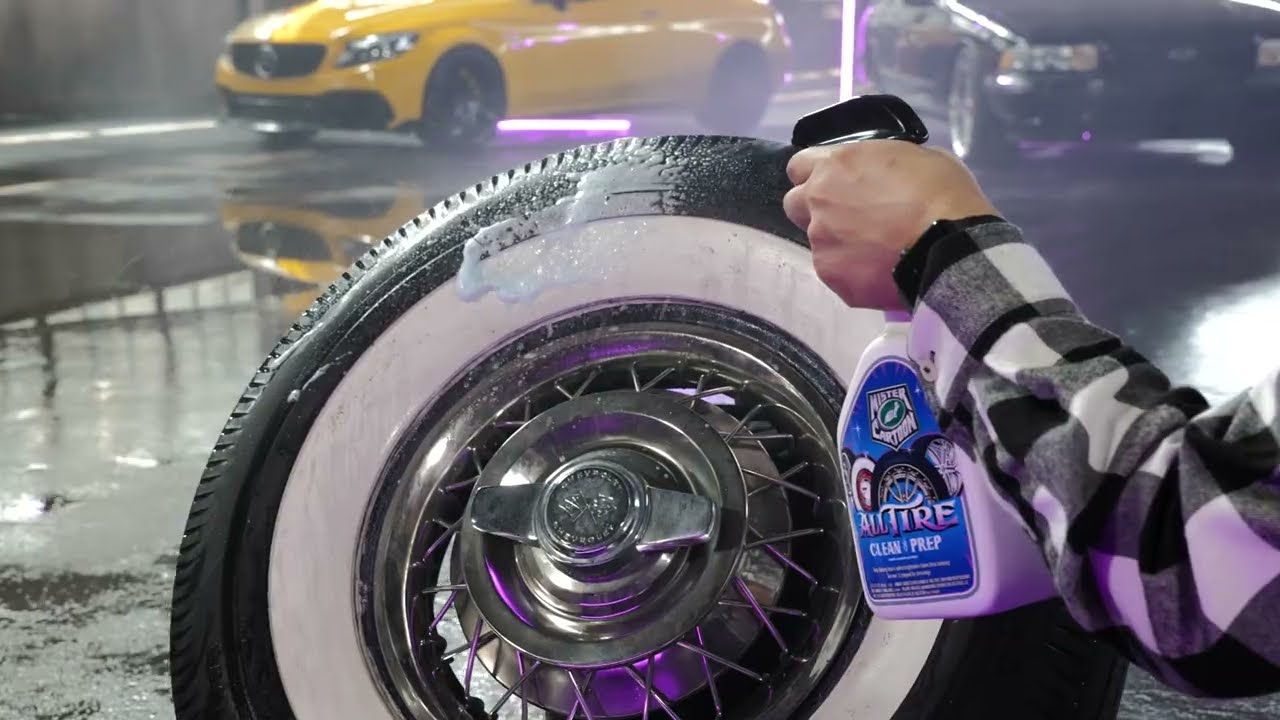 Turtle Wax x Mister Cartoon | All Tire Clean & Prep - YouTube