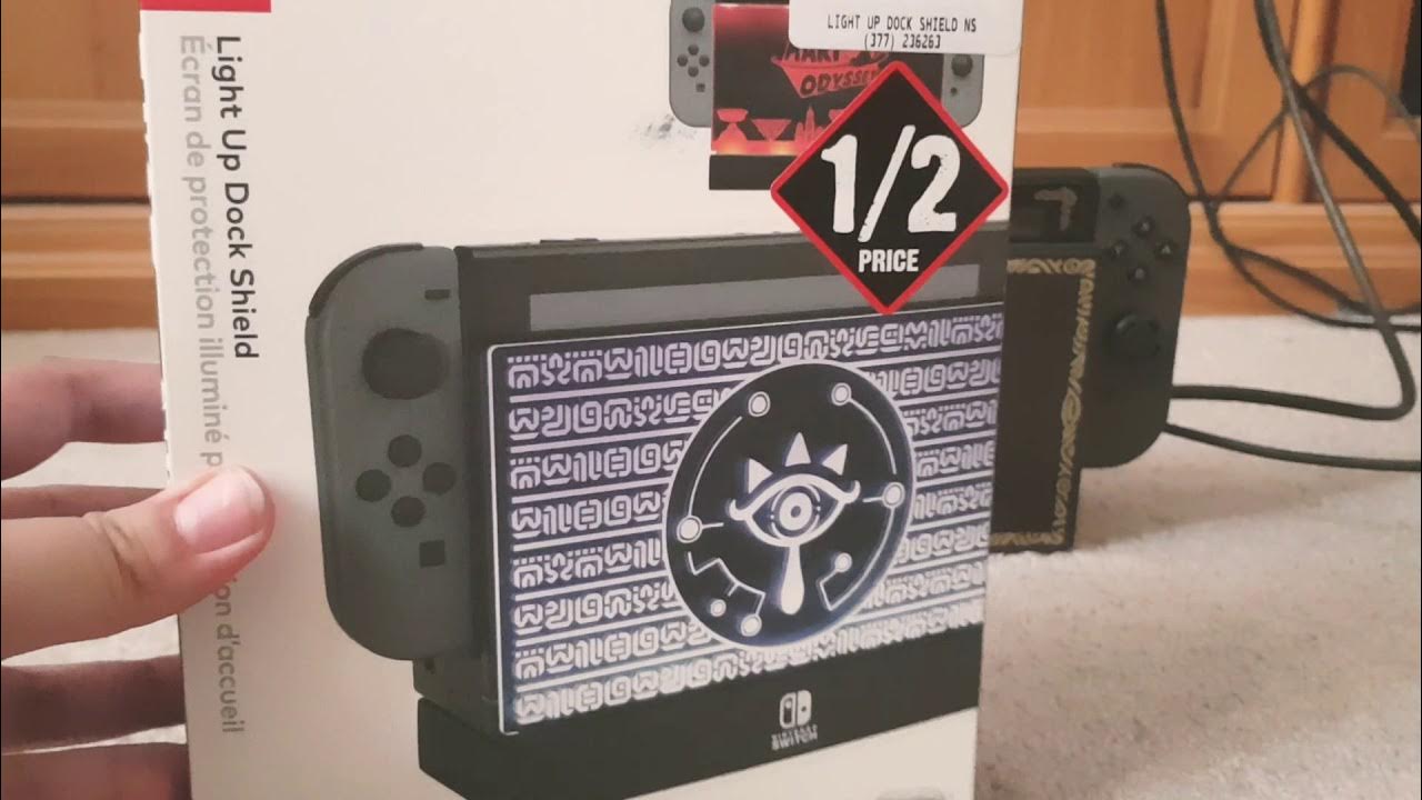 Nintendo Switch light up dock shield. (Unboxing/preview) YouTube