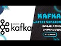 Install LATEST Version of Apache Kafka on Windows | Without Zookeeper | Step By Step Guide
