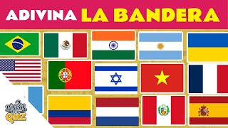 Adivina TODAS las Banderas del Mundo  ¿Cuántas Reconoces ? | Adivina el País