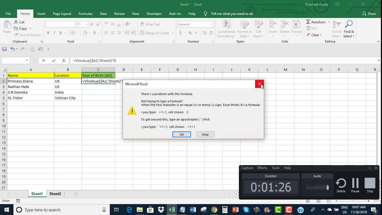 ms-excel-merge-two-tables-using-vlookup-youtube