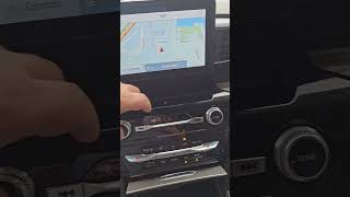 How to reset sync 3 lockup on a 2021 - 2024 POS  Ford explorer. #subscribe #viral #ford #sync #how