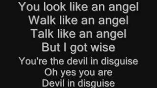 Elvis Presley - Devil in Disguise Lyrics chords