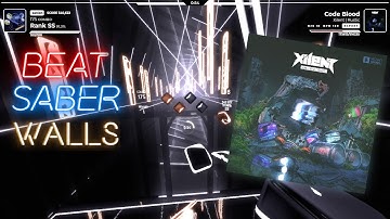 Beat Saber Walls: Code Blood [Mapping Extensions]