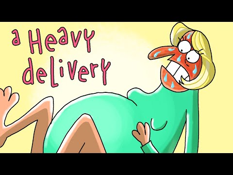 A Heavy Delivery | Cartoon Box 219 | by FRAME ORDER | Pregnant Cartoons | How To Deliver A Baby