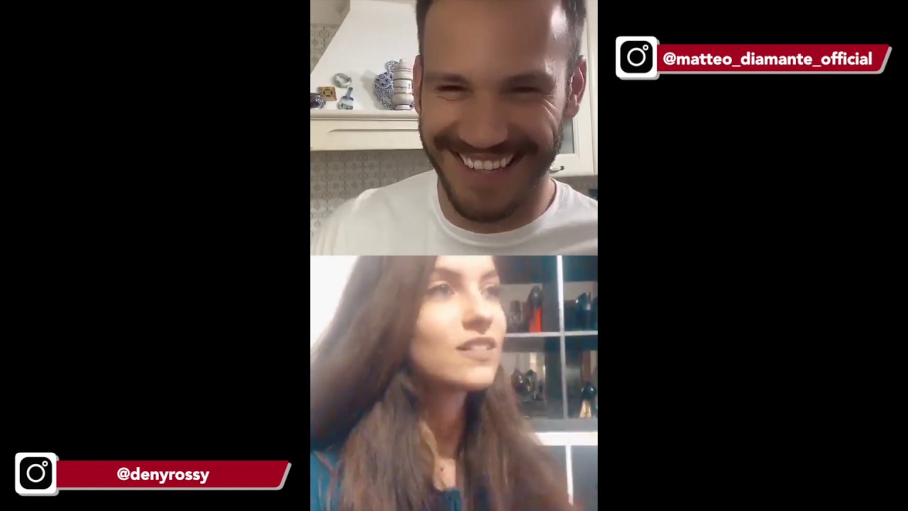 REAZIONE al video della DEDICA in diretta Instagram con DENISE ROSSI *DIVERTENTE*