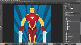 Speed Art - Iron Man Illustration - Sherbertmelon