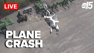LIVE: Small plane crashes Into John Deer dealership in Washington D.C.