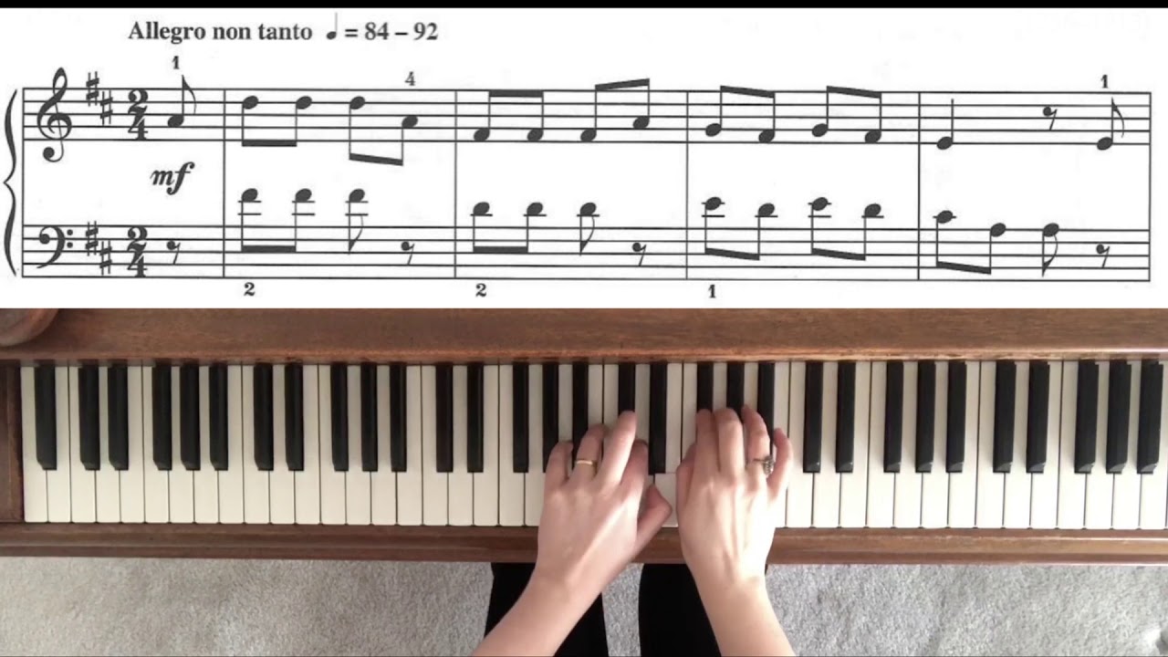 RCM 1 Piano Repertoire - The Ballet by Daniel Gottlob Türk - YouTube