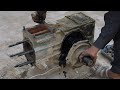 Amazing Technique of Diesel Engine Complete restore || Very Rusty Pitter diesel engine restoration