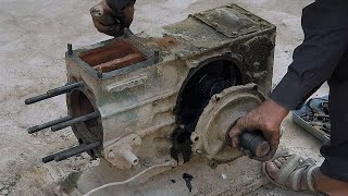 Amazing Technique of Diesel Engine Complete restore || Very Rusty Pitter diesel engine restoration by Creative Ability 1,406 views 2 months ago 1 hour, 3 minutes