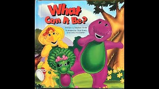 Barney & Friends What Can It Be - A Read Aloud Storybook For Kids, Children