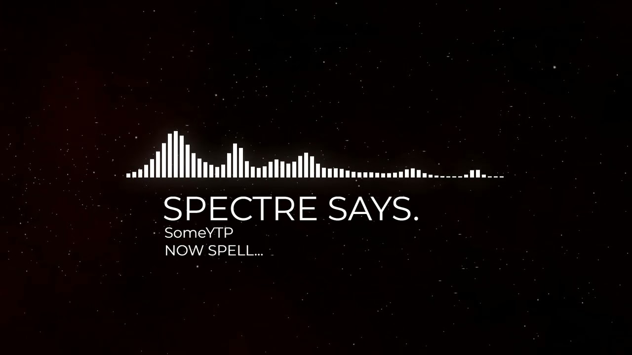 SPECTRE SAYS V1. (Heaven Says Forsaken Cover)