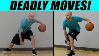 8 DEADLY Between Legs Dribbles! Basketball Moves For Beginners: Break Ankles!