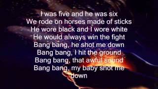 David Guetta   Shot Me Down ft  Skylar Grey, Lyric