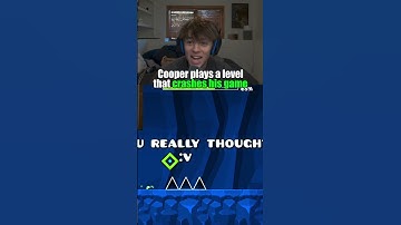 This level made his game CRASH