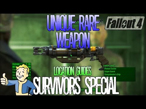 Fallout 4 | Survivors Special | Unique Rare Weapon | Location Guide