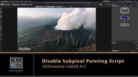 Disable Subpixel Painting Script - v2020 5+