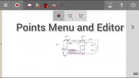 5.1 PLC 400  Tutorial 5.1 - Working with the points Editor Menu