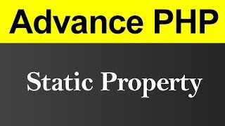 Static Properties in PHP (Hindi)