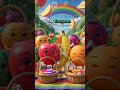 Healthy Fruits Parade 🍎 Fun Kids Song & Nursery Rhyme for Toddlers! 🍌🎶 #nurseryrhymes #babysongs