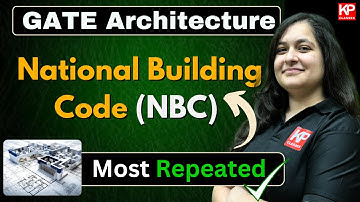 [🔥Most Repeated😮] National Building Code | GATE Architecture 2025 | #gate2025