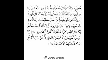 القارئ سعد الغامدي - سورة الأنعام - من الآية 45 إلى الآية 48