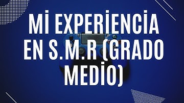 GRADO MEDIO de Informática | Mi experiencia real