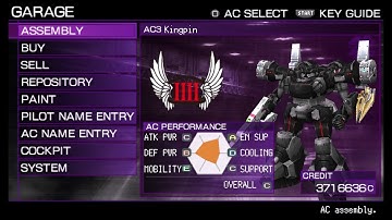 Armored Core 3 Silent Line Portable Mr Javelin MISSIONARI13 AI Arena