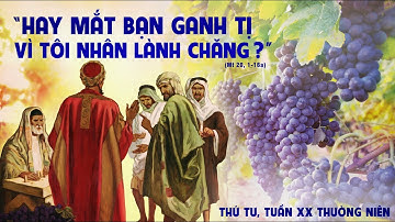 THỨ TƯ - TUẦN XX THƯỜNG NIÊN - Thánh Piô X, giáo hoàng. Lễ nhớ - Mt 20,1-16a