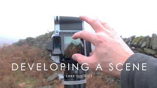 Developing a scene in Landscape Photography