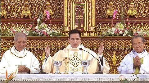 Thánh lễ tạ ơn - tân linh mục Giuse Trần Khắc Hạnh xứ Đồng Đội - camera Nghĩa vân 0913391760