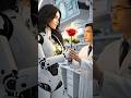 💖 AI Robot Love Story – Human-Robot Relationship & Futuristic Emotion | Robot with a Rose 🌹