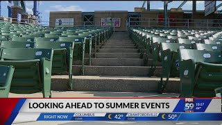 Indians announce fan capacity as local sporting and entertainment venues look toward Summer