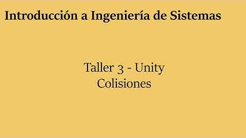 Unity - Parte 5 - Colisiones